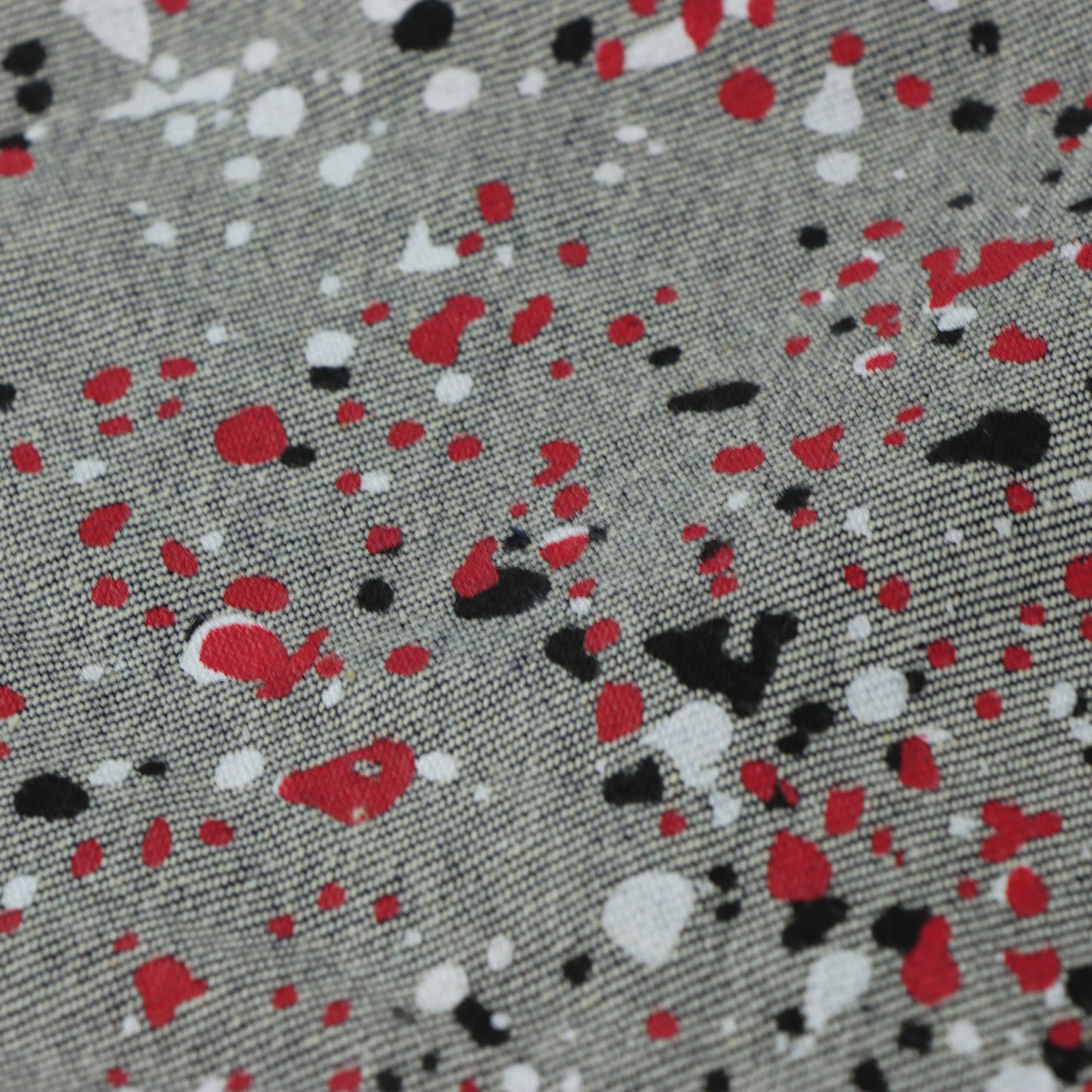 RED APE Paint Splatter Grunge Black & White Pinstripe Jeans (38)