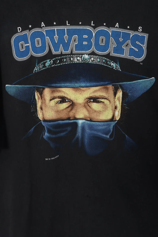 NFL Dallas Cowboys Bandit 1993 USA Made Single Stitch (XL) Vintage Sole Melbourne