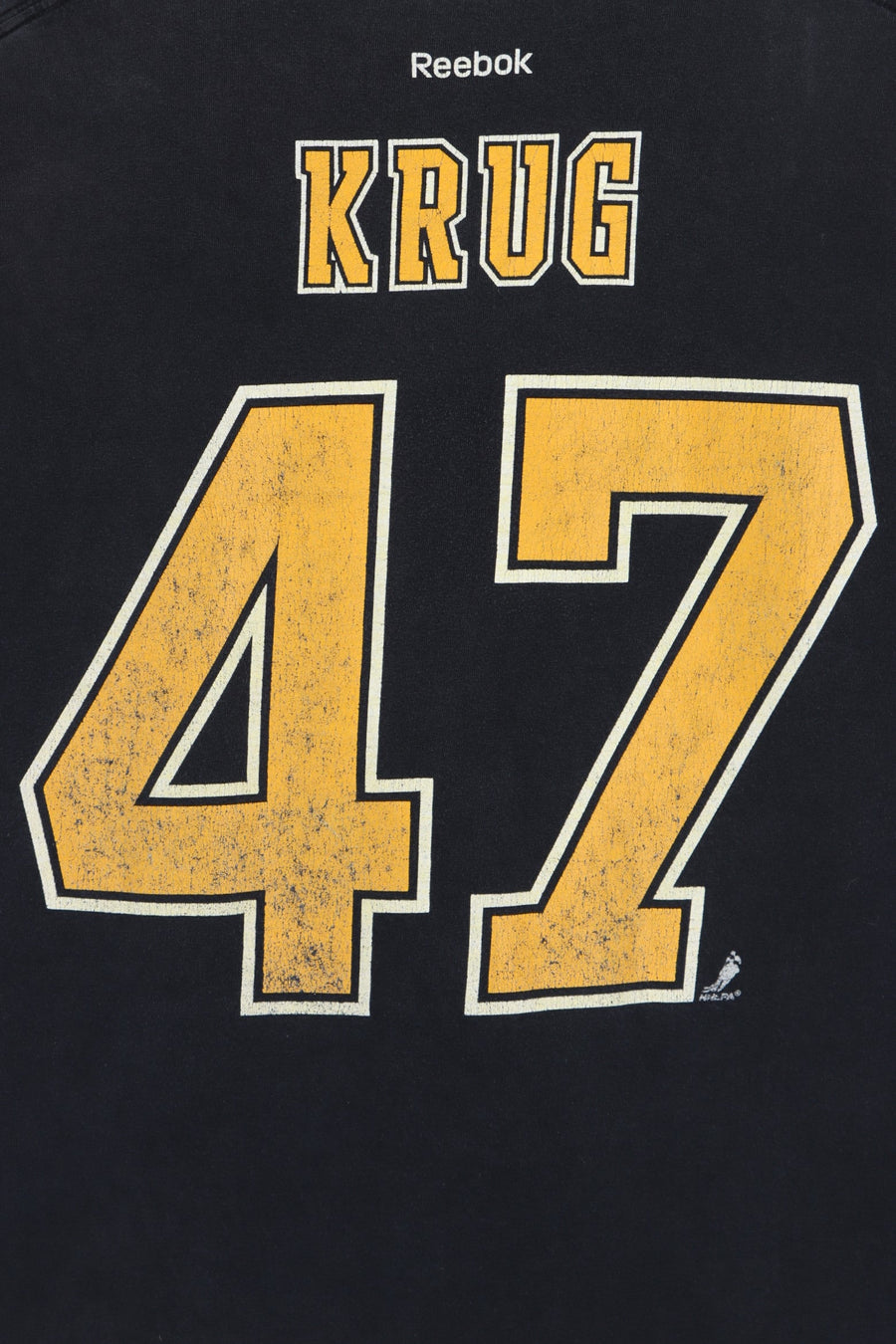 St. Louis Blues NHL Torey Krug #47 Front Back REEBOK T-Shirt (L) - Vintage Sole Melbourne