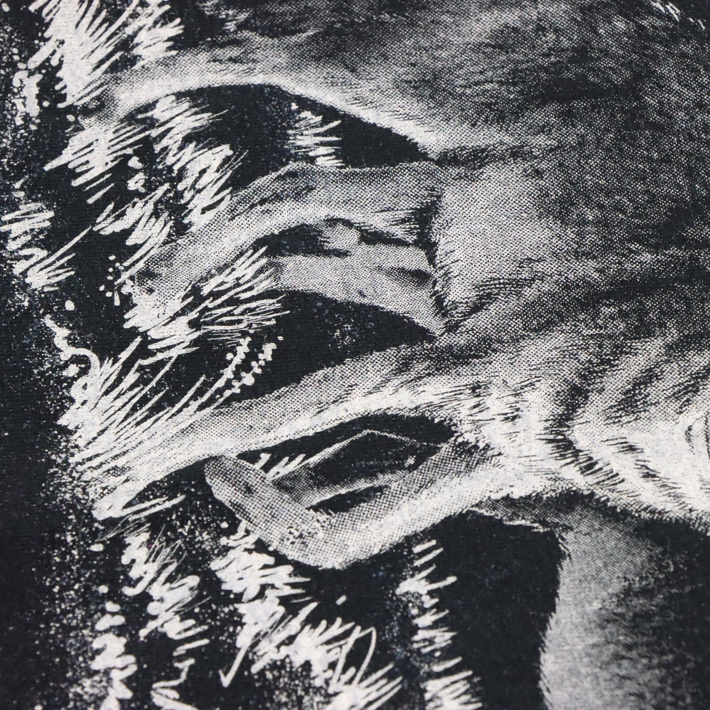 Vintage 'Yosemite' Wolf Mountain Starry Night All Over Print T-Shirt (XXL) Vintage Sole Melbourne