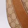 GUCCI Monogram GG Canvas Beige Leather Hobo Shoulder Bag