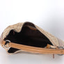 GUCCI Monogram GG Canvas Beige Leather Hobo Shoulder Bag