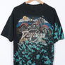 1995 HARLEY Bike Week Daytona Blue Tie Dye Effect (M-L)