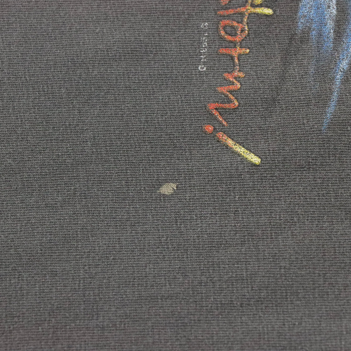 Vintage HARLEY DAVIDSON 'Ridin Out The Storm' Faded Motorcycle T-Shirt (M-L) Vintage Sole Melbourne