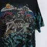 1995 HARLEY Bike Week Daytona Blue Tie Dye Effect (M-L)