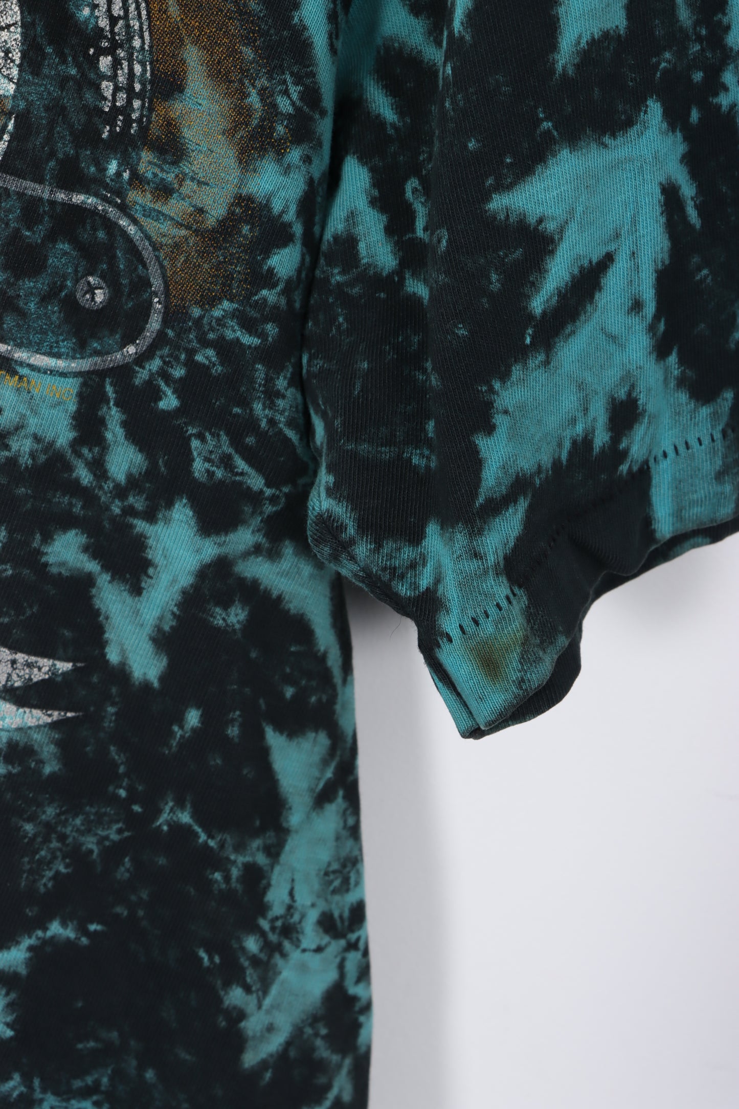 1995 HARLEY Bike Week Daytona Blue Tie Dye Effect (M-L)