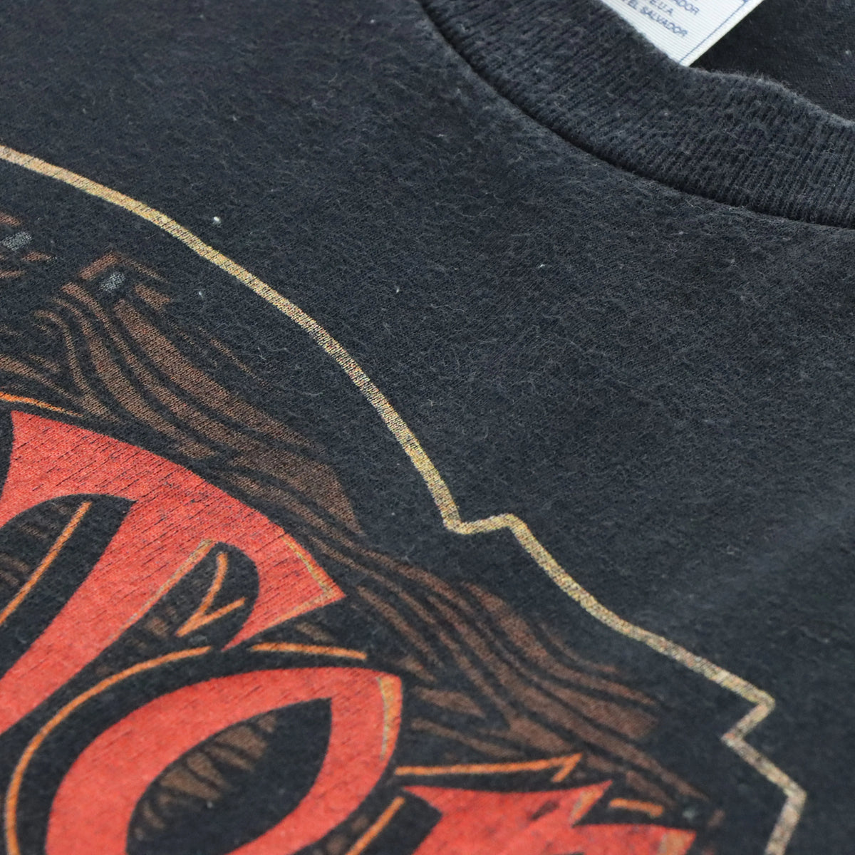 Vintage ZZ TOP Mescalero Skeleton Summer Tour Music T-Shirt (M-L) Vintage Sole Melbourne