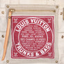 LOUIS VUITTON 'Globe Shopper' PM Red Toile Tote Bag France Made