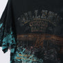 1995 HARLEY Bike Week Daytona Blue Tie Dye Effect (M-L)