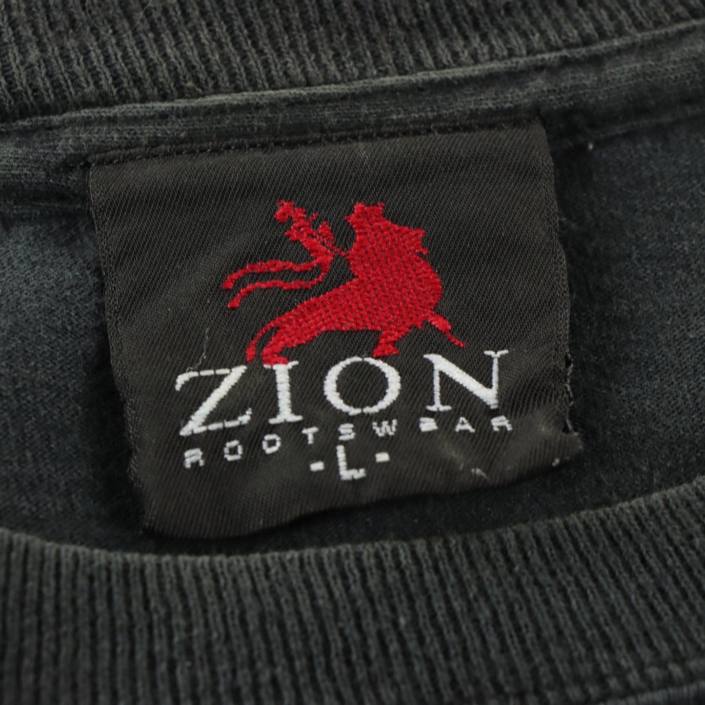 Bob Marley ZION ROOTSWEAR 'Redemption Song' Quote Tee (L)