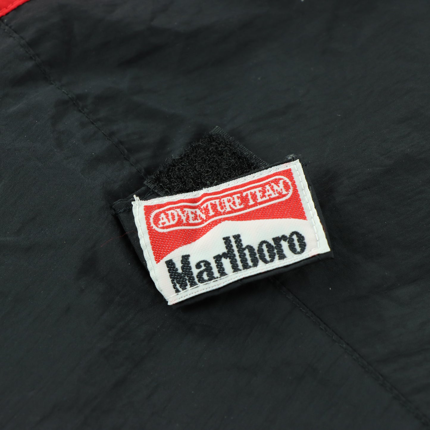 Marlboro Adventure Team Red & Black Full Zip Windbreaker Jacket (L)