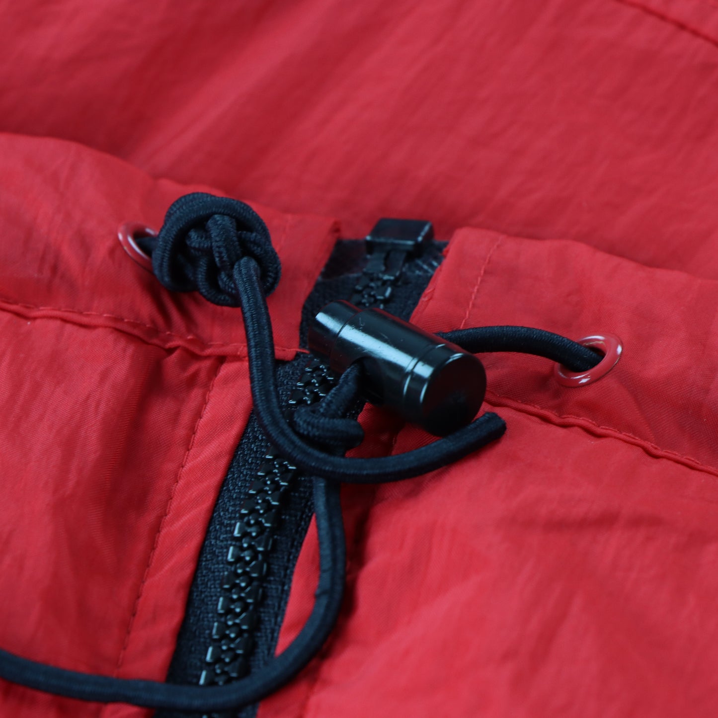 Marlboro Adventure Team Red & Black Full Zip Windbreaker Jacket (L)