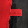 CHRISTIAN LOUBOUTIN Black Patent Leather 'Pigalle' Spike Clutch France Made