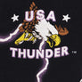 USA THUNDER 90s Skulls Native American Front Back T-Shirt (XL)