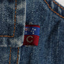 COOGI Medium Wash Button Up Denim Vest (S)