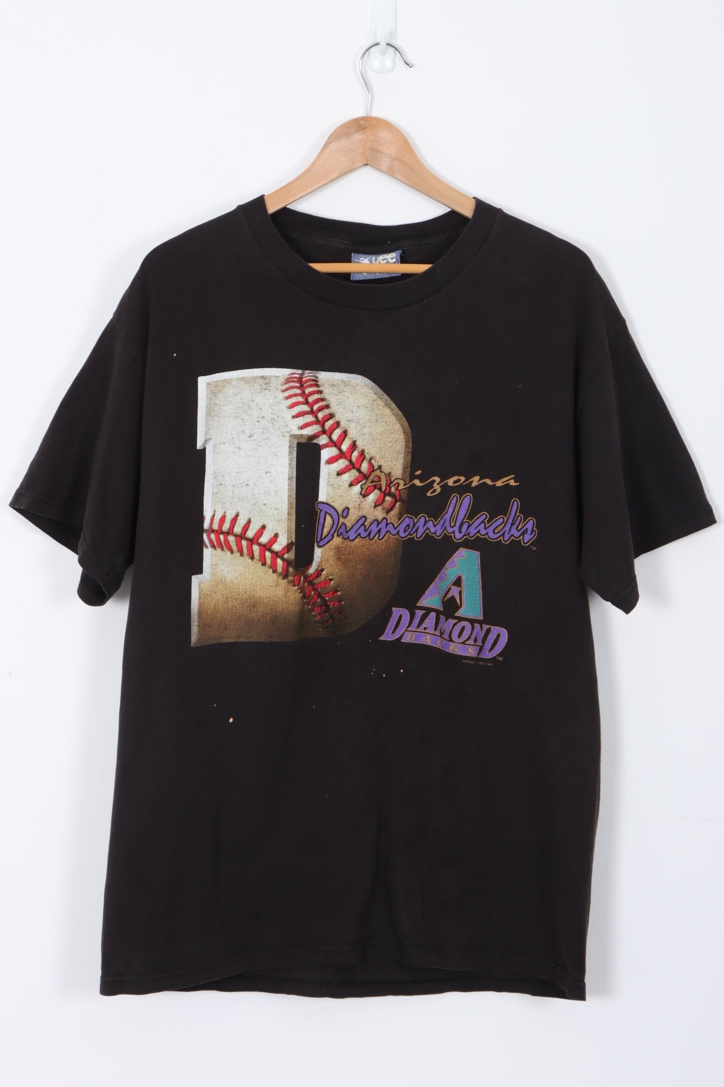 LEE 1999 Arizona Diamondbacks MLB Black T-Shirt (L)
