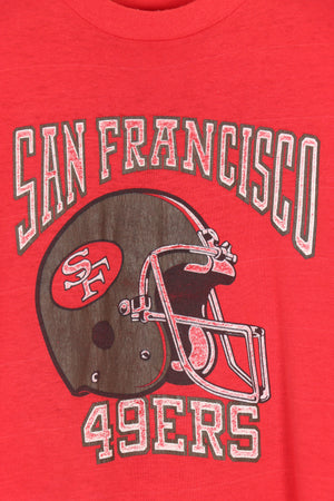 VINTAGE San Francisco 49ers NFL Paper Thin Single Stitch Tee (M)