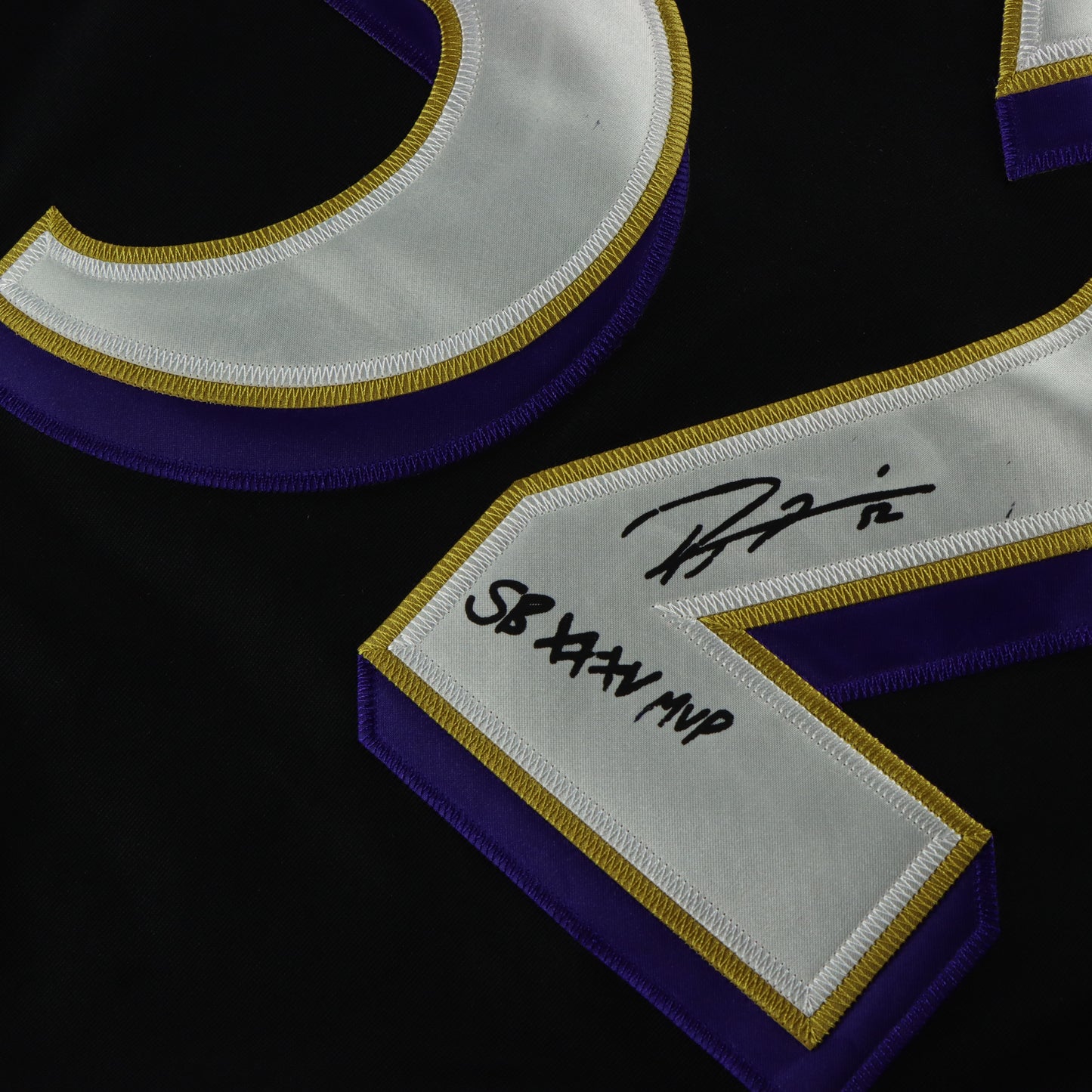 NIKE NFL Baltimore Ravens #52 Ray Lewis Signed Autographed Football Jersey (M-L)