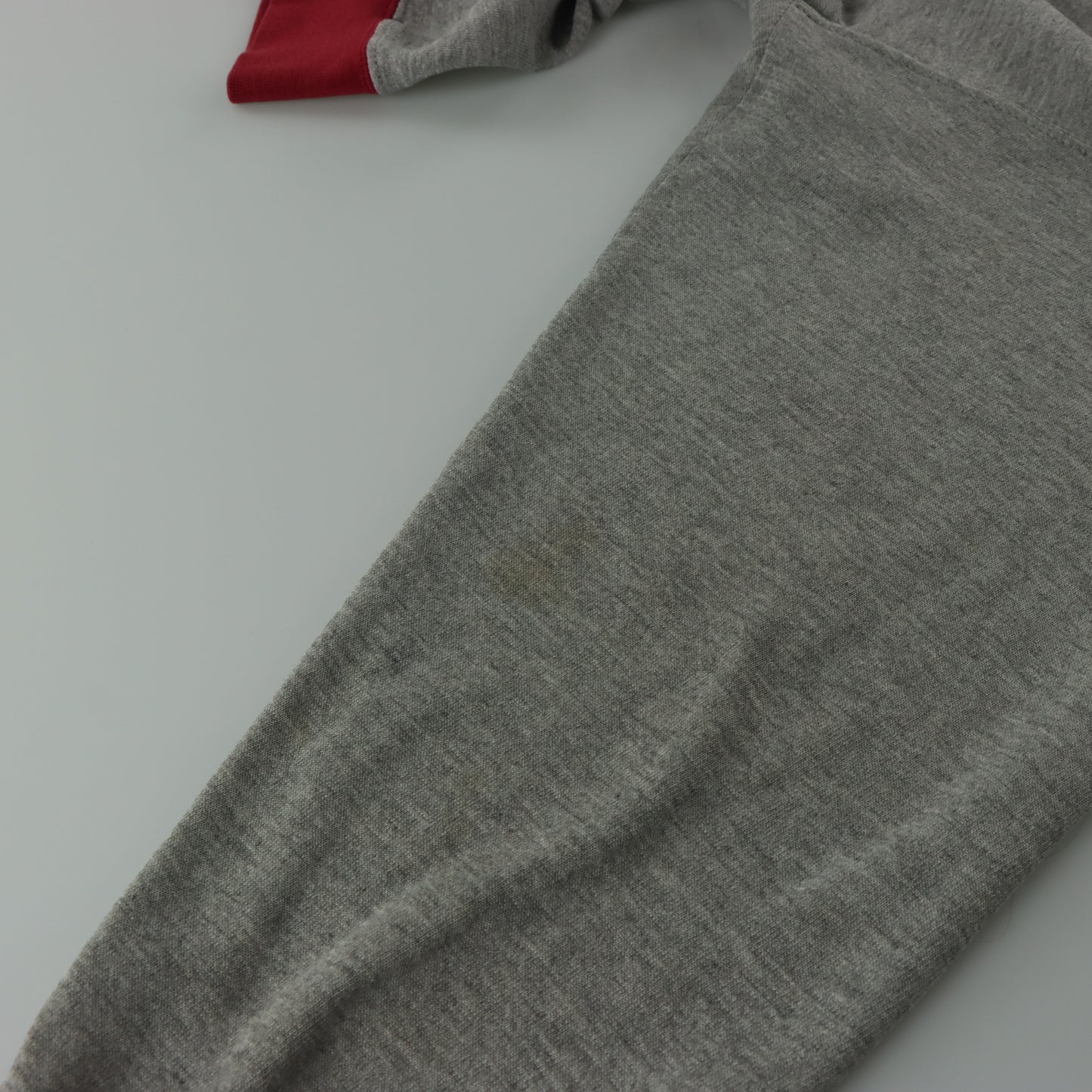San Francisco 49ers NFL Embroidered CSA Red & Grey Ringer Sweatshirt (XXXL)