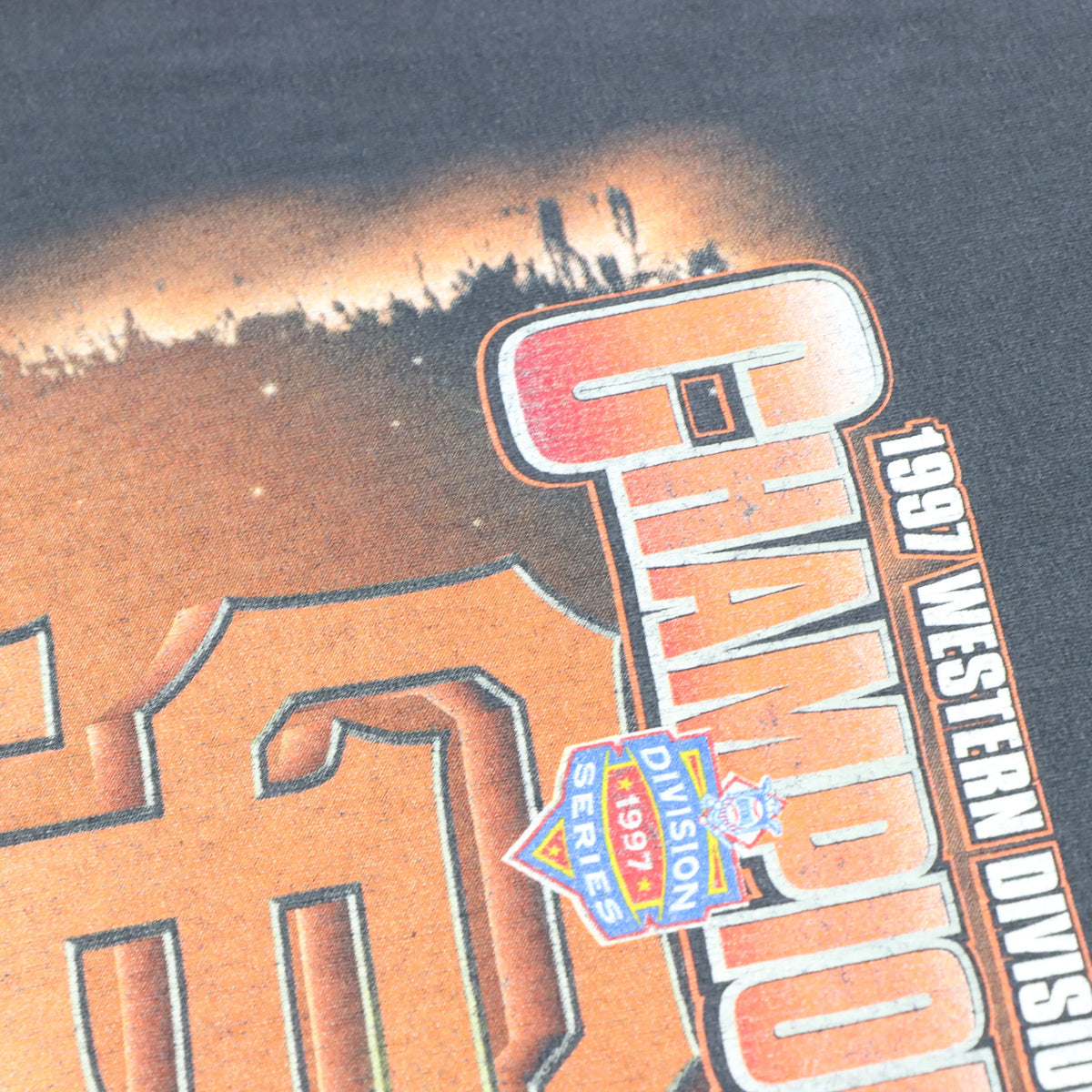 Vintage 1997 GIANTS Western Division Series Baseball USA Made T-Shirt (XXL) Vintage Sole Melbourne