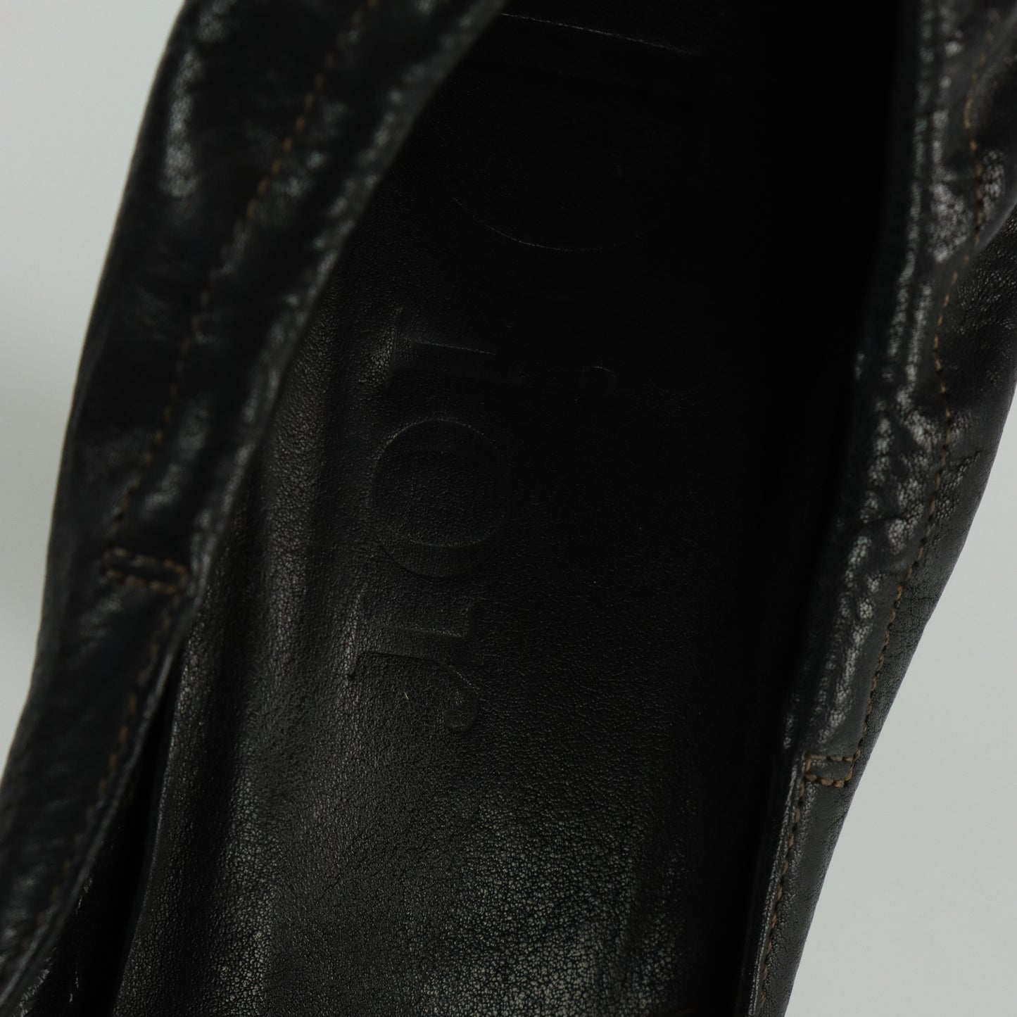 CHRISTIAN DIOR Buckle Scrunch Pump Italy Made Heels (39)