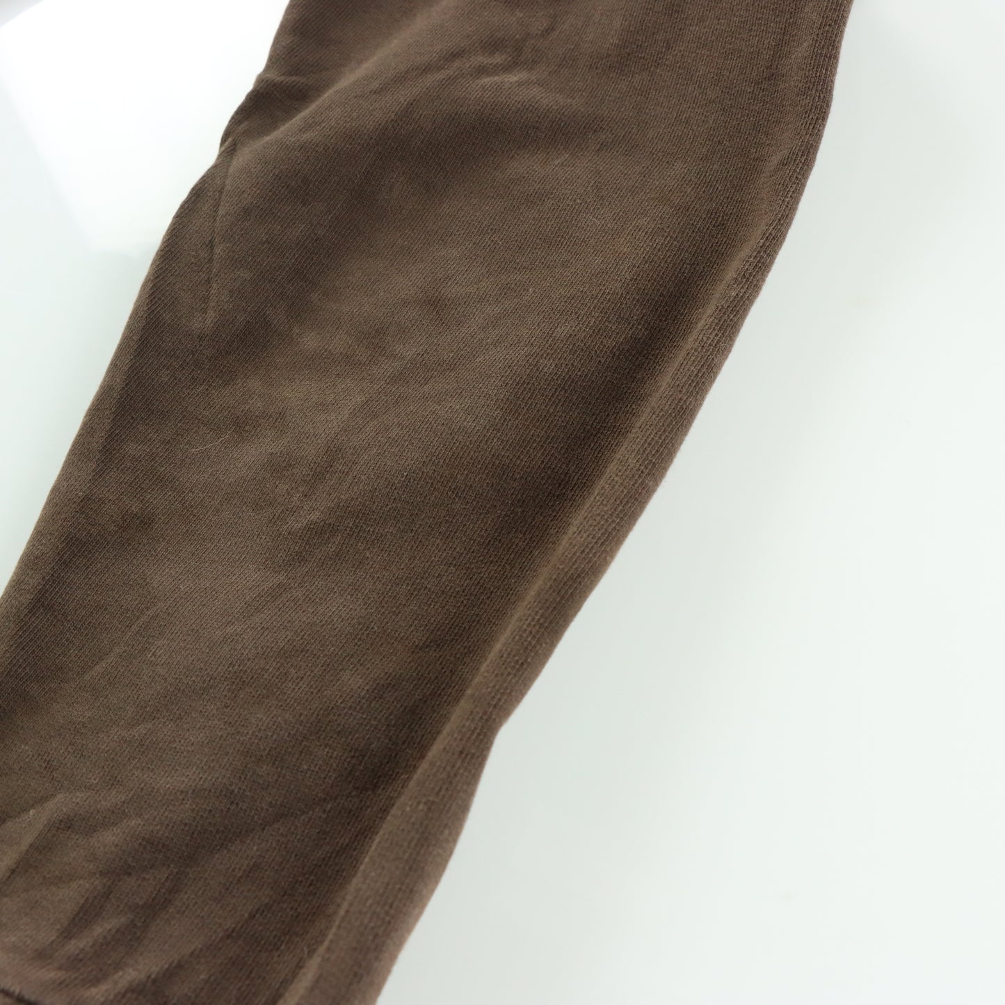 TIMBERLAND Regular Fit Brown & White Embroidered Spell Out Sweatshirt (M)