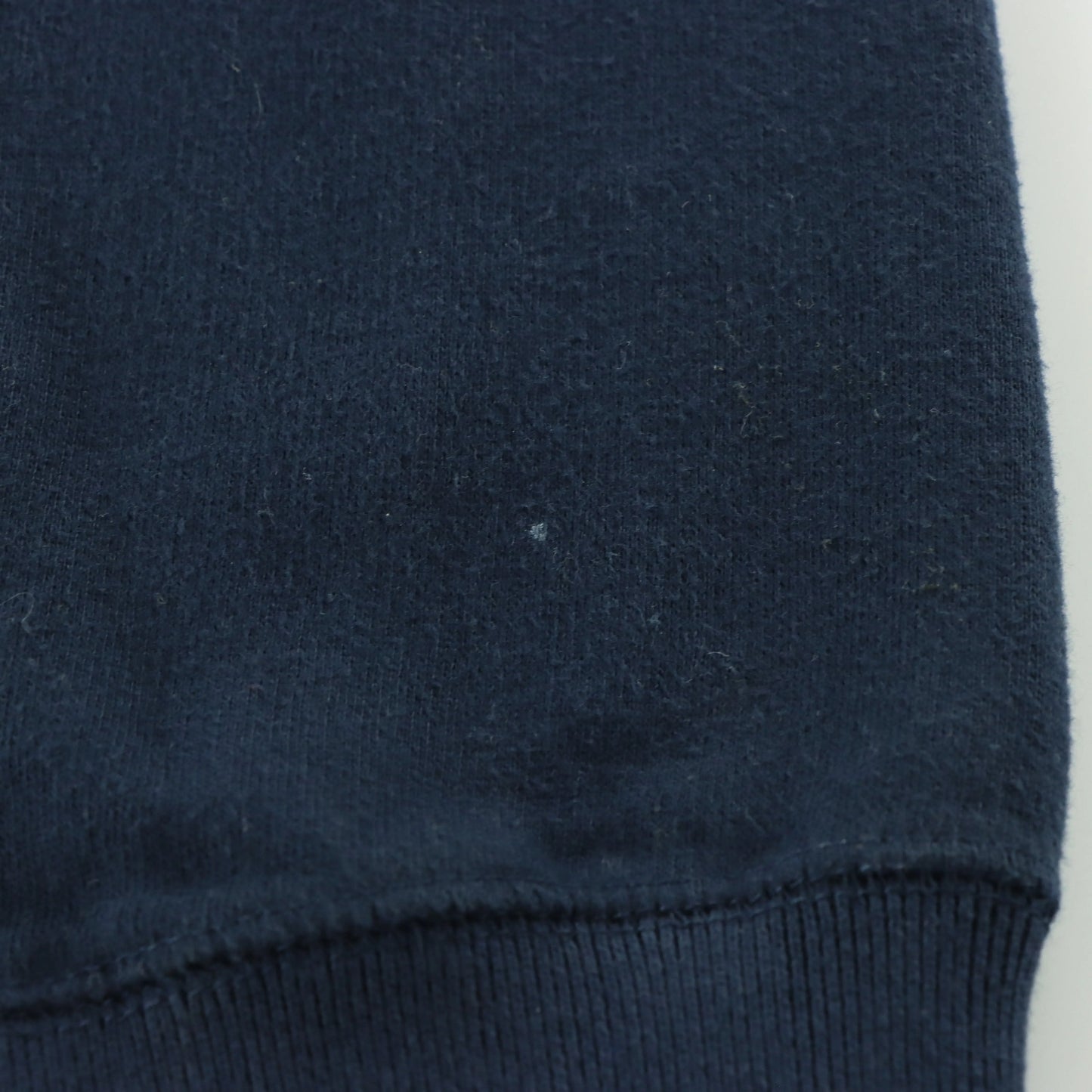 TIMBERLAND Embroidered Felt Patch Logo Yellow & Navy Full Zip Sweatshirt (M-L) Vintage Sole Melbourne