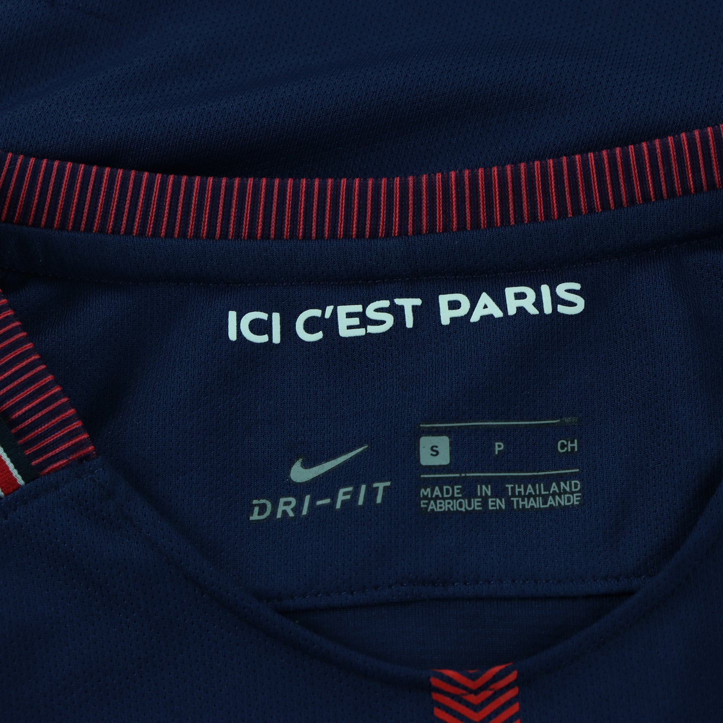 NIKE Paris Saint-Germain #10 Neymar Jr 2017-18 Home Soccer Jersey (XS)