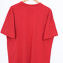 NIKE Centre Swoosh Red & Black Tee (XL)