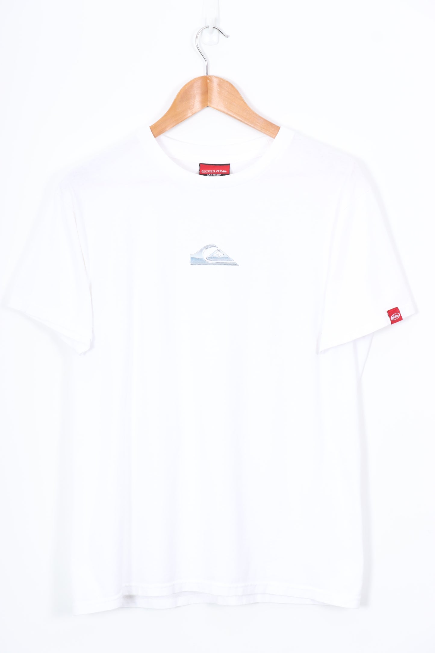 QUIKSILVER Chrome Centre Logo Surf Tee (M)