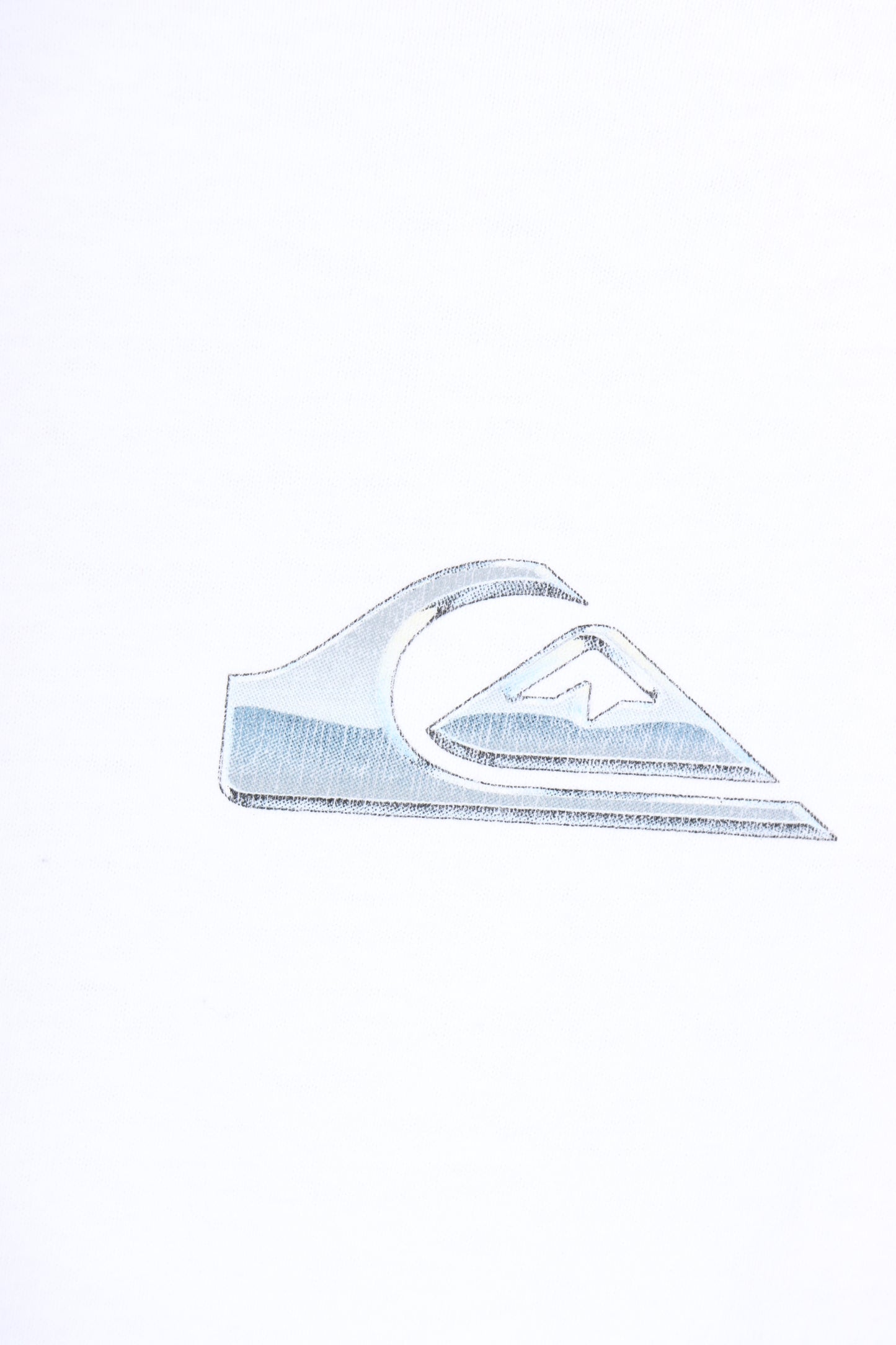 QUIKSILVER Chrome Centre Logo Surf Tee (M)