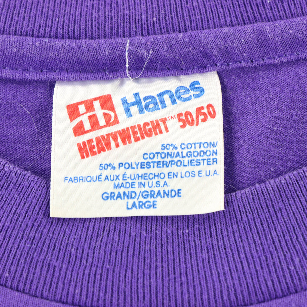 Vintage Okemo Ski Resort Double Sided Purple Single Stitch Tee USA Made (M TALL) Vintage Sole Melbourne