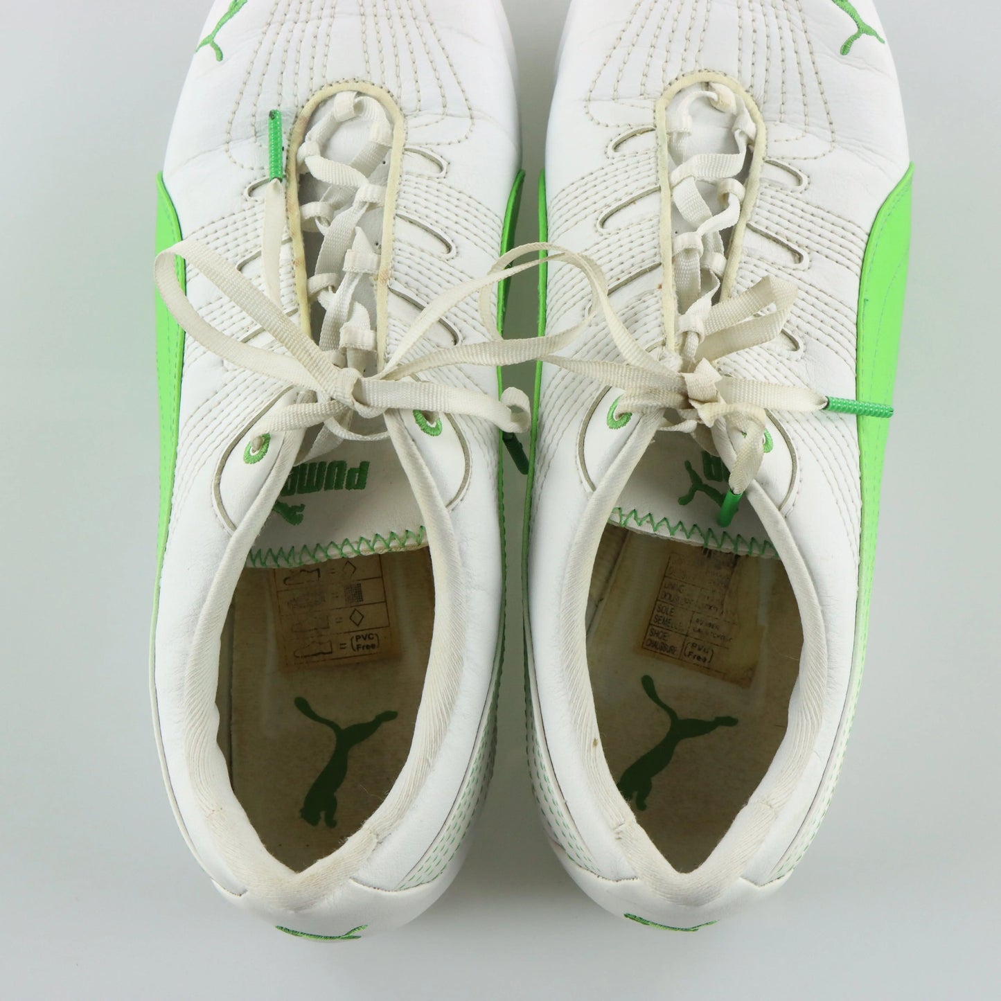 PUMA Vintage Green & White Speedcat Trainers Sneakers (41) Vintage Sole Melbourne