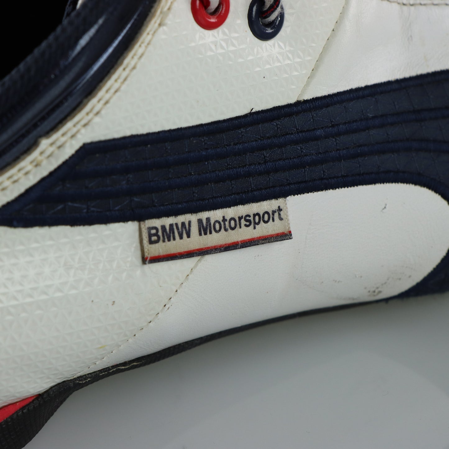 PUMA x BMW Motorsport Embroidered Logo Low Leather Sneakers (9.5)