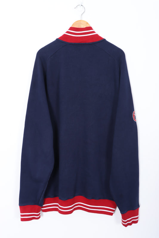 RALPH LAUREN POLO 67 Spell Out Full Zip Sweatshirt (XL TALL)