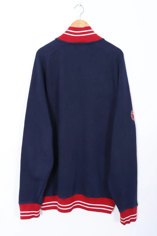 RALPH LAUREN POLO 67 Spell Out Full Zip Sweatshirt (XL TALL) Vintage Sole Melbourne