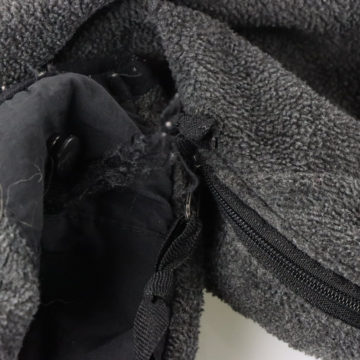Vintage THE NORTH FACE 90's Denali Embroidered Grey Fleece Jacket (Men's M) *Aubs Vintage Sole Melbourne