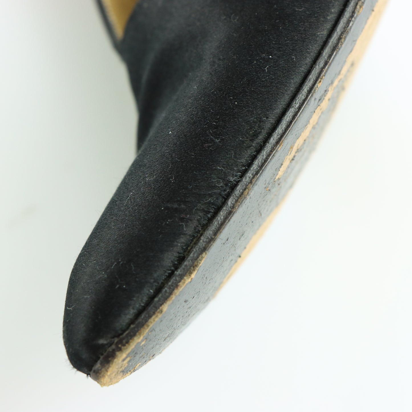 YVES SAINT LAURENT YSL Vintage Italian Made Black Pump Heels (7)