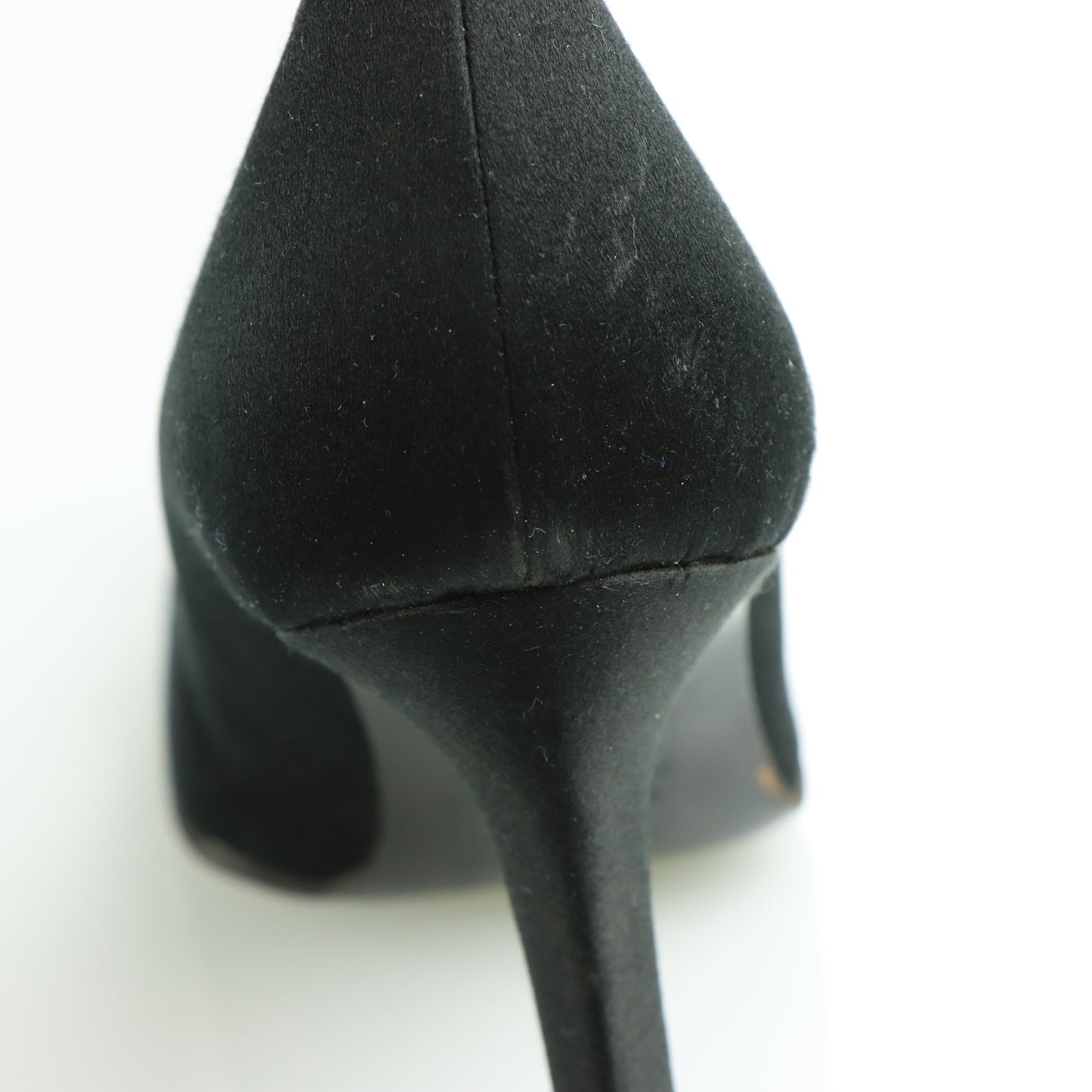 YVES SAINT LAURENT YSL Vintage Italian Made Black Pump Heels (7)