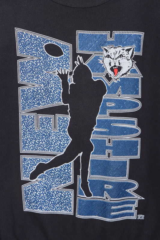 New Hampshire Wildcats Football Sweatshirt USA Made (S) Vintage Sole Melbourne