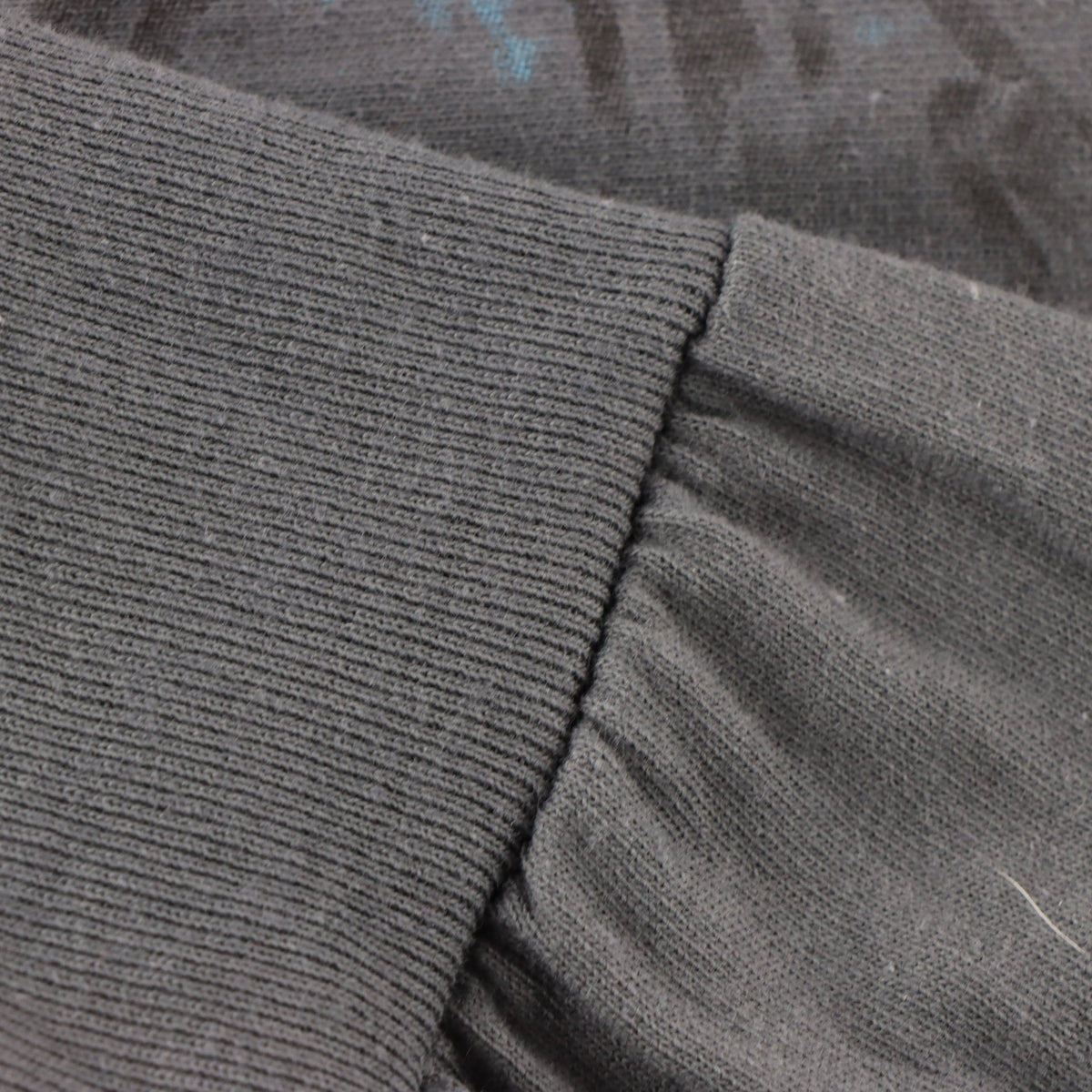 Vintage ELITE MMA Y2K Grunge Grey & Blue Long Sleeve T-Shirt (M) Vintage Sole Melbourne