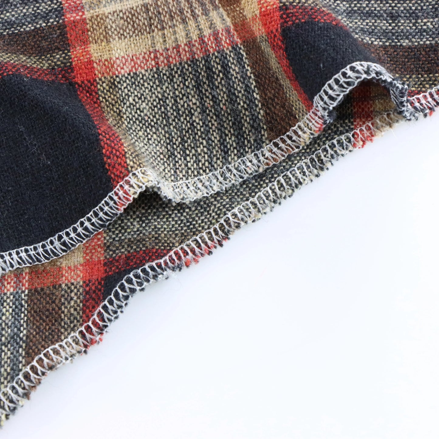 Vintage WRANGLER 'Cowboy Cut' Plaid Wool Blend Pearl Snap Long Sleeve Western Shirt USA Made (L) Vintage Sole Melbourne