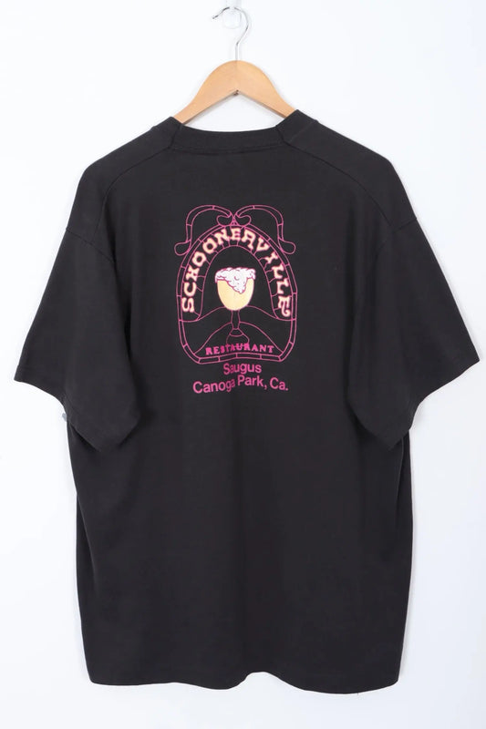 Los Angeles Raiders Helmet NFL Football USA Made T-Shirt (XL) Vintage Sole Melbourne