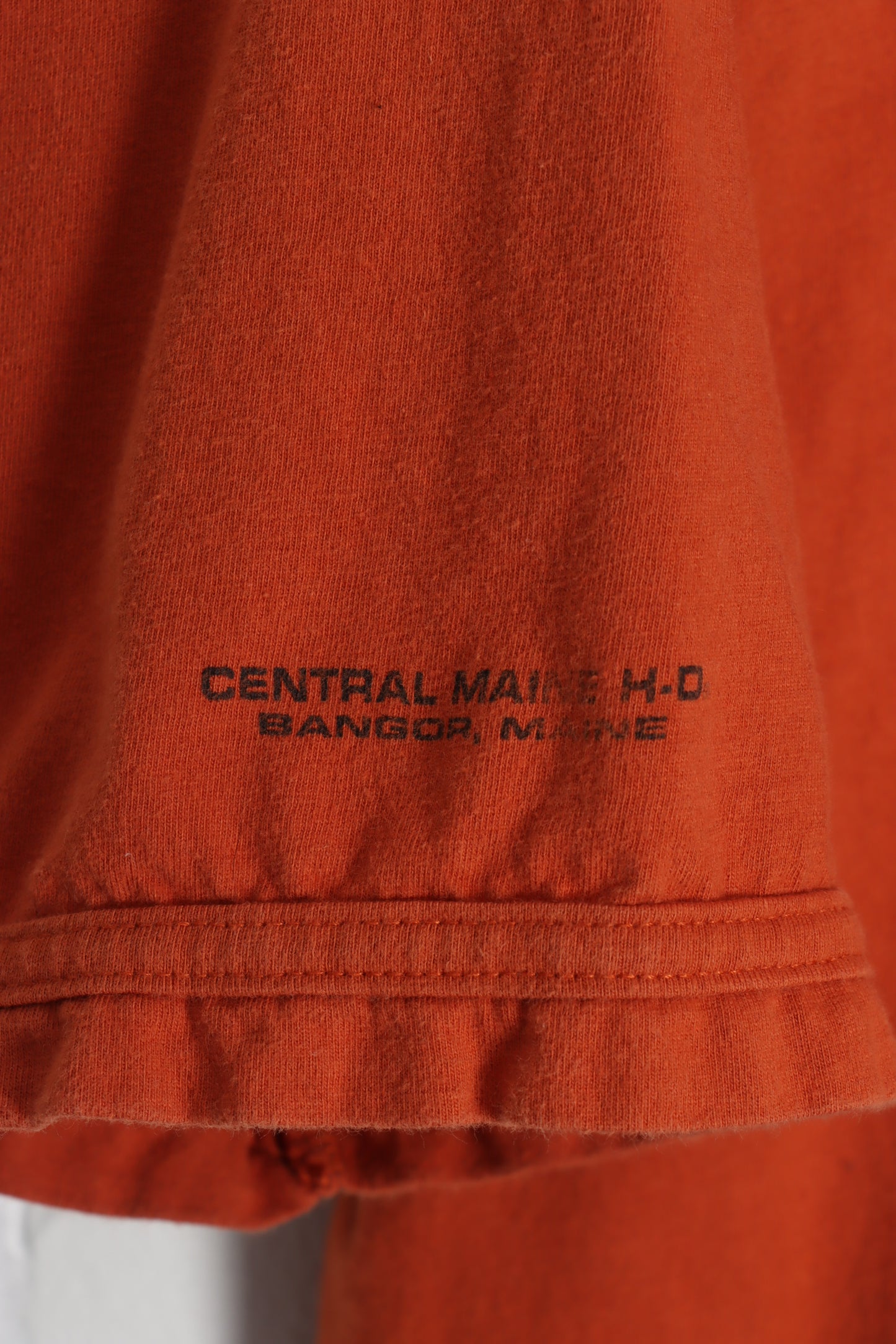 HARLEY DAVIDSON Central Maine Orange Polo Shirt (XXL)