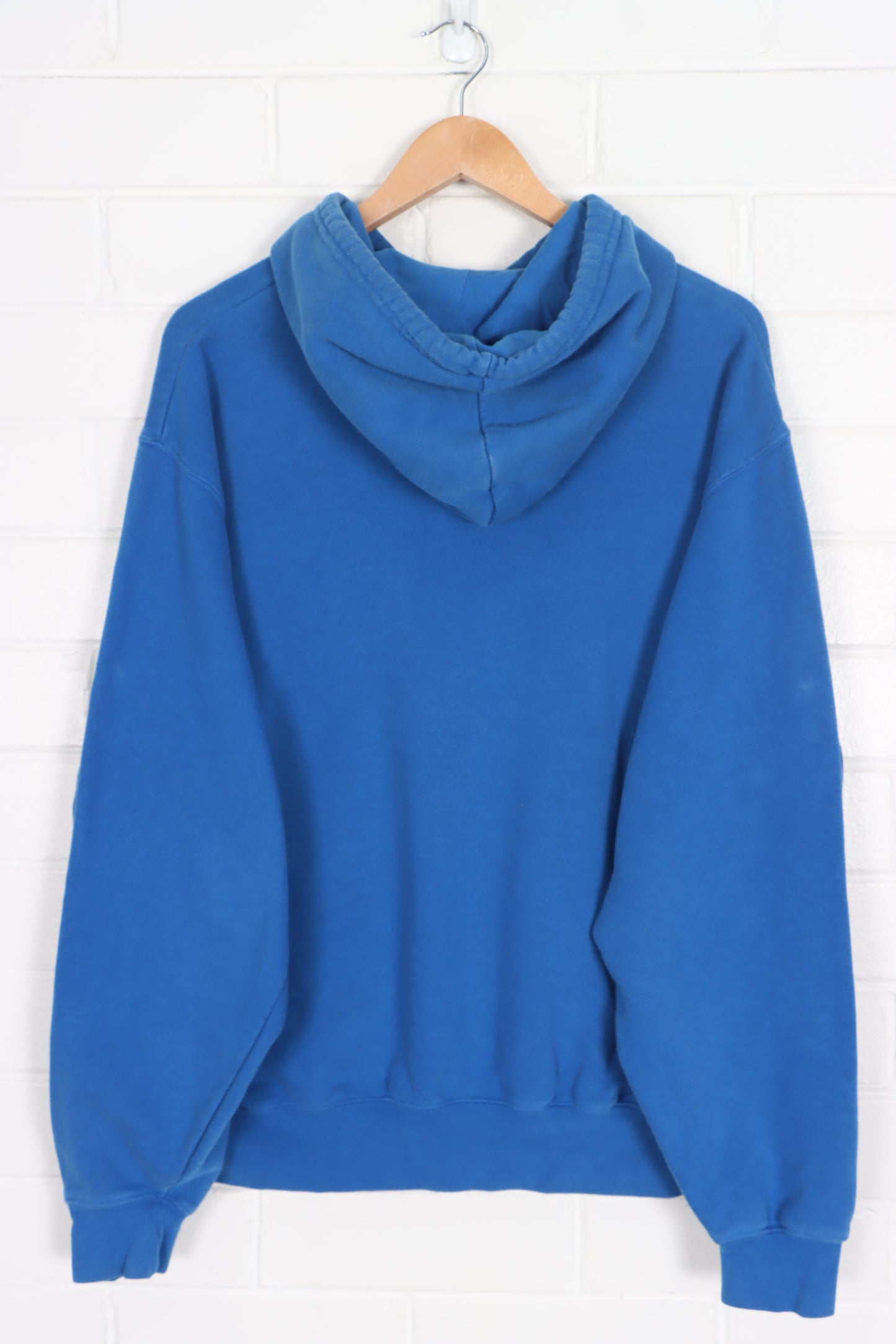 MLB LA Dodgers Embroidered NIKE Centre Swoosh Logo Hoodie (M-L)