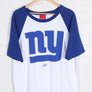 REEBOK New York Giants MLB Baseball Raglan Tee (XL)