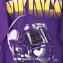 Vintage Minnesota Vikings Riddell 1994 Big Helmet USA Made Tee (XXL)