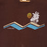 Hawaii Retro Wave Single Stitch T-Shirt USA Made (S-M)
