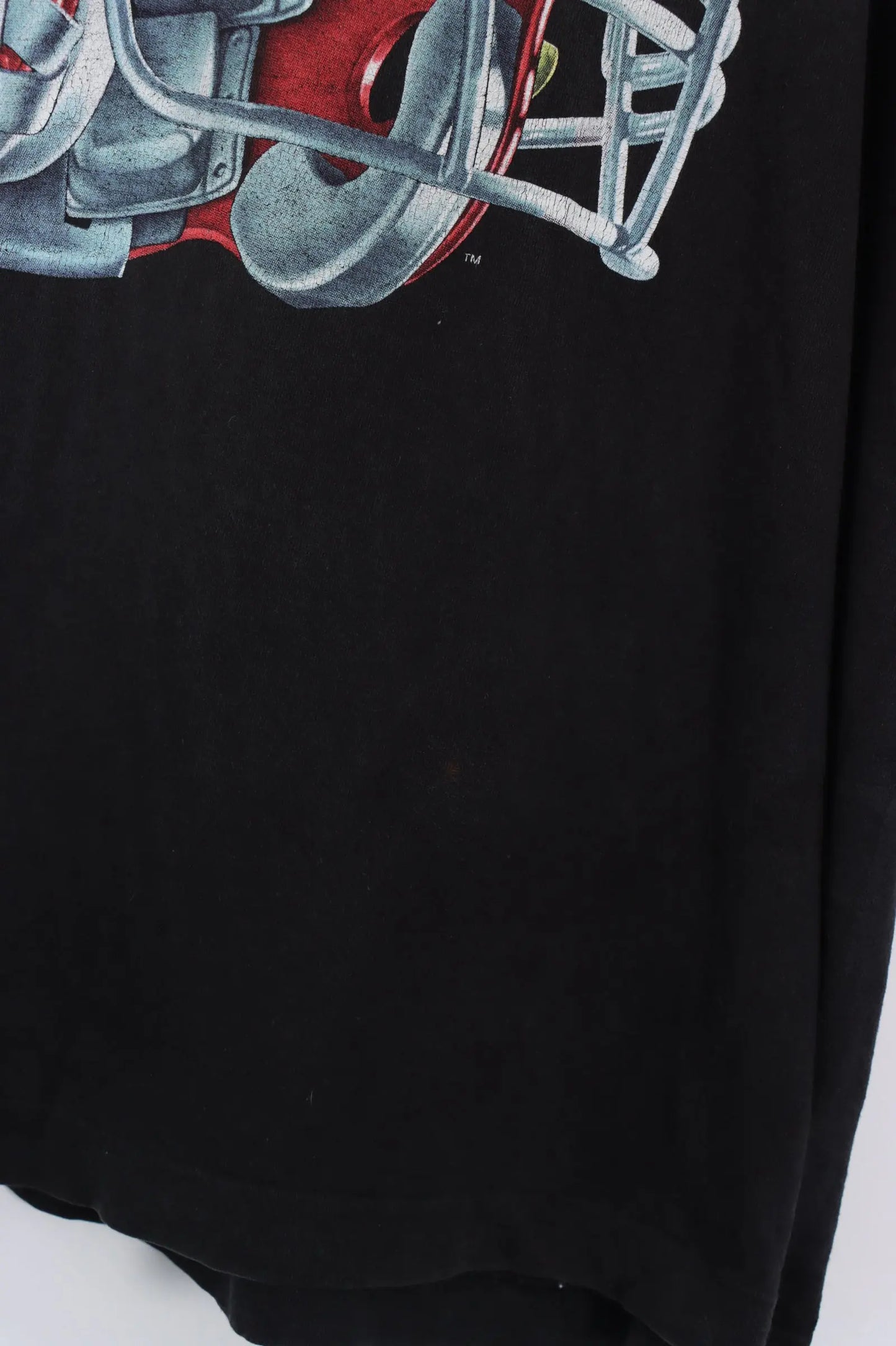 1994 Kansas City Chiefs NFL Large Helmet Design SALEM Tee (XL) Vintage Sole Melbourne