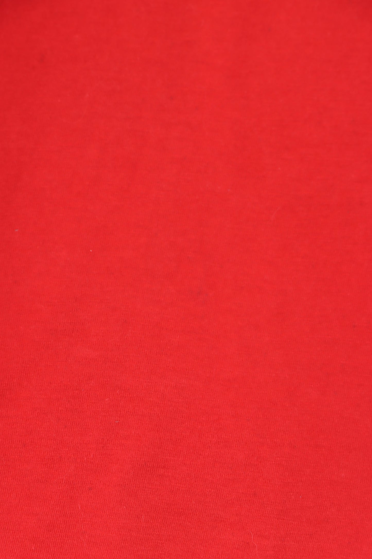 REEBOK Big Spell Out Logo Red Single Stitch T-Shirt USA Made (S-M)